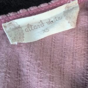 Altar'd State Mauve Knit Top